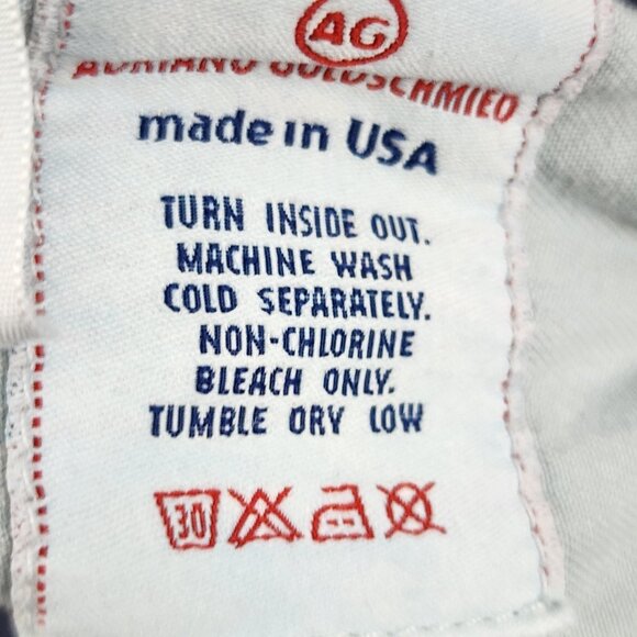 Adriano Goldschmied AG Jeans Mens 34x34 Blue The Protege Straight Leg USA - Picture 11 of 11